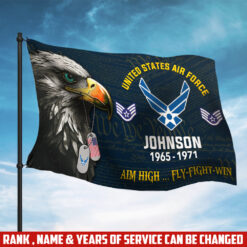 US Air Force, Service Before Self - Flying Flag 3×5 Feet(90×150 Cm)