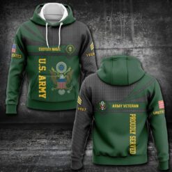 US Army, O 2 Army First Lieutenant - Hoodie