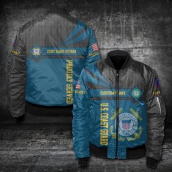 US Coast Guard, Once A Coastie, Always A Coastie - Bomber Jacket