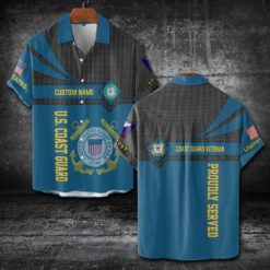 US Coast Guard, E 9 Gold - Short Sleeve Button Shirt