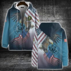 US Army, E 7 Army Master Specialist - Zip Hoodie