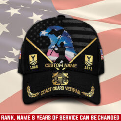 US Coast Guard, E 8 Gold - Classic Cap