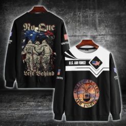 US Air Force , Land Of The Free, Because Of The Brave - Sweatshirt