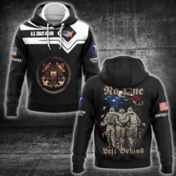 US Coast Guard, No One Fights Alone - Hoodie