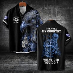 US Air Force - Short Sleeve Button Shirt