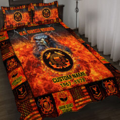 Coast Guard Rating, Second To None - Quilt Bed Set - King