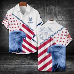 US Coast Guard, E 9 Gold - Short Sleeve Button Shirt