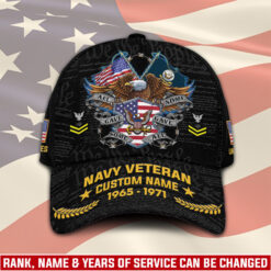 US Navy, E 8 Gold - Classic Cap