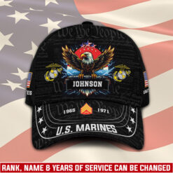 US Marine Corps, American By Birth, Veteran By Choice - Classic Cap