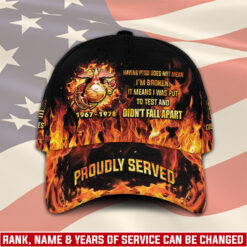 US Marine Corps, Served With Pride - Classic Cap