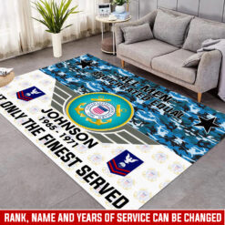 US Coast Guard, E 2 White - Rug 80x58in