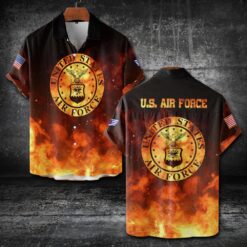 US Air Force , E 2 Air Force Airman - Short Sleeve Button Shirt