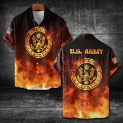 US Army, Thank a Veteran - Short Sleeve Button Shirt