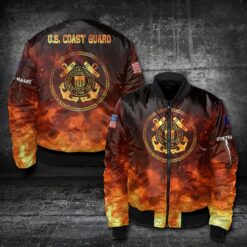 US Coast Guard, E 2 Blue - Bomber Jacket