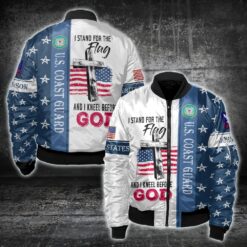 US Coast Guard, Served With Pride - Bomber Jacket