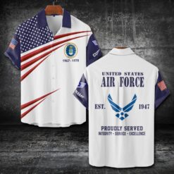US Air Force , E 2 Air Force Airman - Short Sleeve Button Shirt