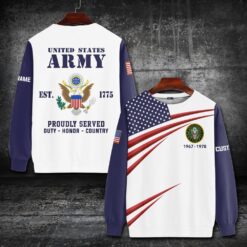 US Army, Land Of The Free, Because Of The Brave - Sweatshirt