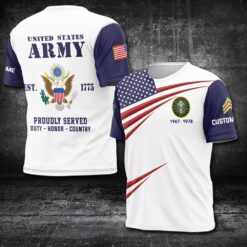 US Army, E 4 Army Specialist - T-Shirt