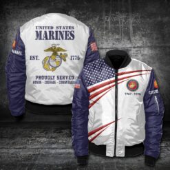 US Marine Corps, Semper Fidelis - Bomber Jacket