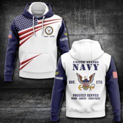 US Navy, Honor The Fallen - Hoodie