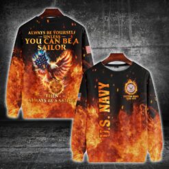 US Navy, E 7 Gold - Sweatshirt