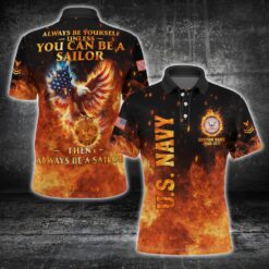 US Navy, Once A Sailor, Always A Sailor - Polo Shirt