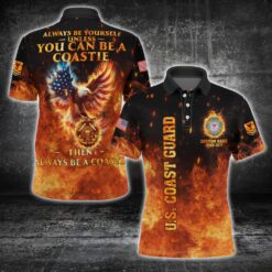 US Coast Guard, E 8 Gold - Polo Shirt