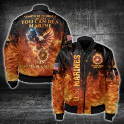 US Marine Corps, Always Remember, Never Forget - Bomber Jacket