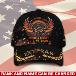 US Marine Corps, E 7 Marines Gunnery Sergeant - Classic Cap