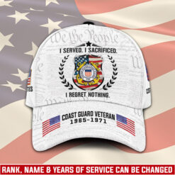 US Coast Guard, E 6 Red - Classic Cap