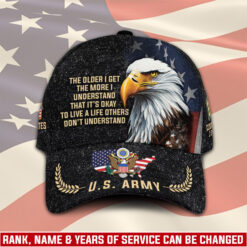 US Army, Land Of The Free, Because Of The Brave - Classic Cap