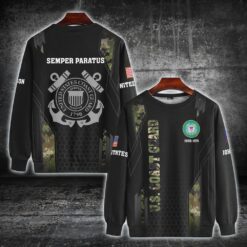 US Coast Guard, E 2 Blue - Sweatshirt