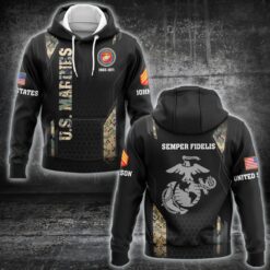 US Marine Corps, I Walked The Walk - Hoodie