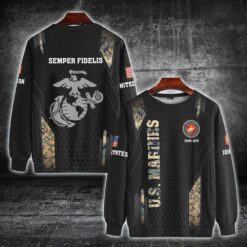 US Marine Corps, Duty, Honor, Country - Sweatshirt