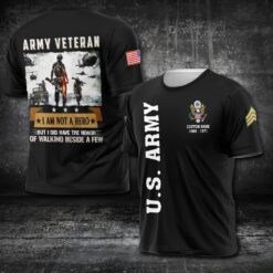 US Army, Land Of The Free, Because Of The Brave - T-Shirt