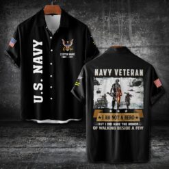 US Navy, E 9 Gold - Short Sleeve Button Shirt