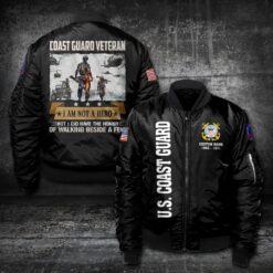 US Coast Guard, E 2 Blue - Bomber Jacket