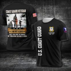 US Coast Guard, E 7 Gold - T-Shirt