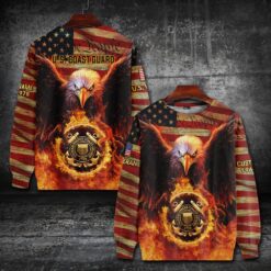 US Coast Guard, American By Birth, Veteran By Choice - Sweatshirt