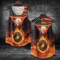 US Marine Corps, Honoring All Who Served - Tank-Top
