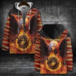 US Marine Corps, First to Fight - Zip Hoodie
