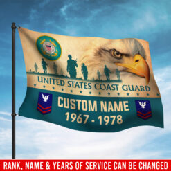 US Coast Guard, All Gave Some, Some Gave All - Flying Flag 3×5 Feet(90×150 Cm)