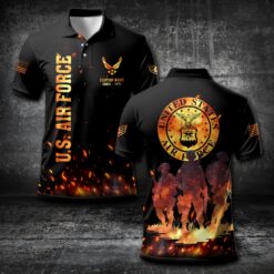 US Air Force , Lest We Forget - Polo Shirt