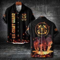 US Coast Guard, I Walked The Walk - Short Sleeve Button Shirt