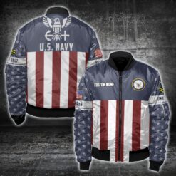 US Navy, E 4 Red - Bomber Jacket