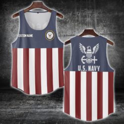 US Navy, By Sea, Air and Land - Tank-Top