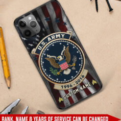 US Army, E 7 Army Sergeant First Class - Soft Phone Case