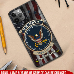 US Navy, E 2 Blue - Soft Phone Case