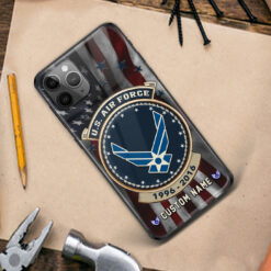 US Air Force, I Walked The Walk - Premium Glass Phone Case