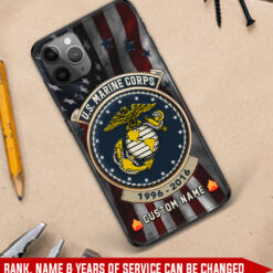 US Marine Corps, Once A Marine, Always A Marine - Soft Phone Case